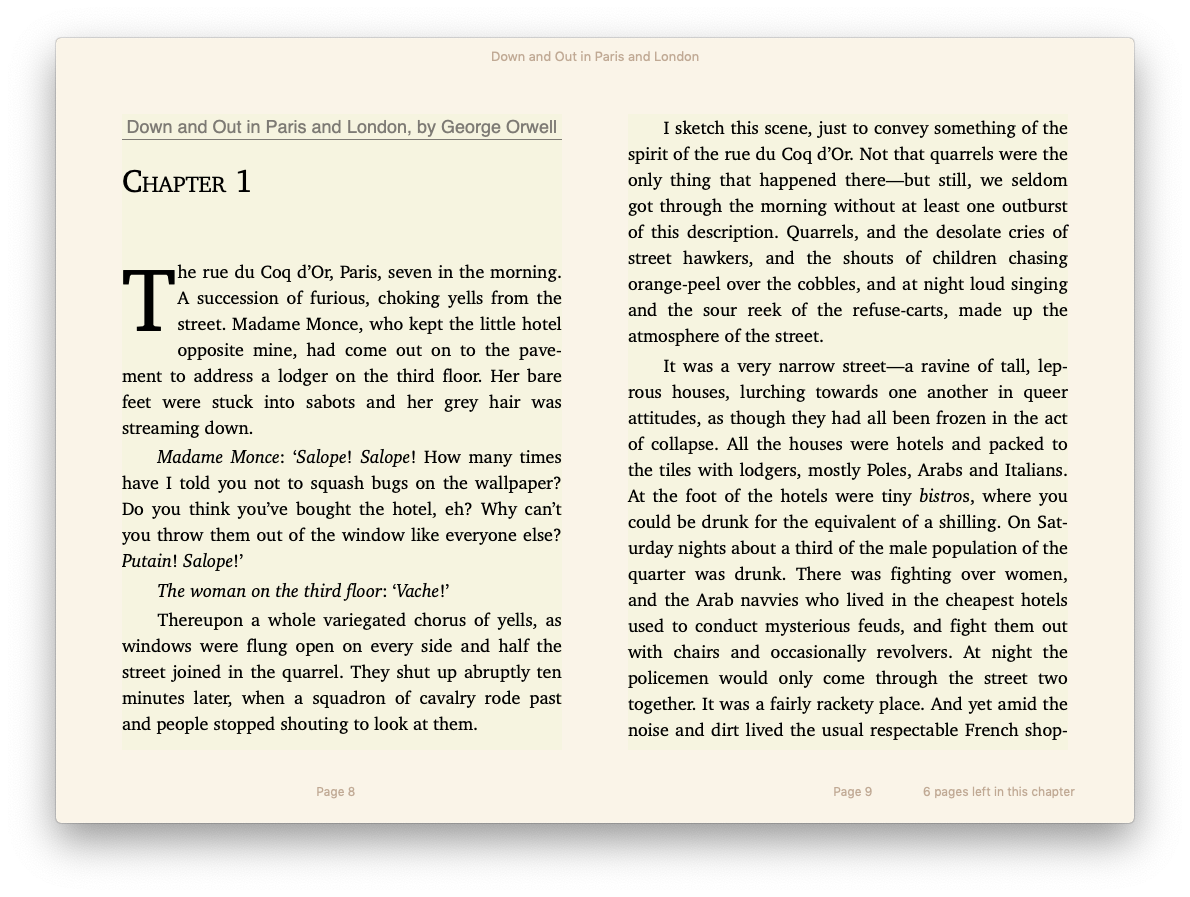 underline text in kindle for mac